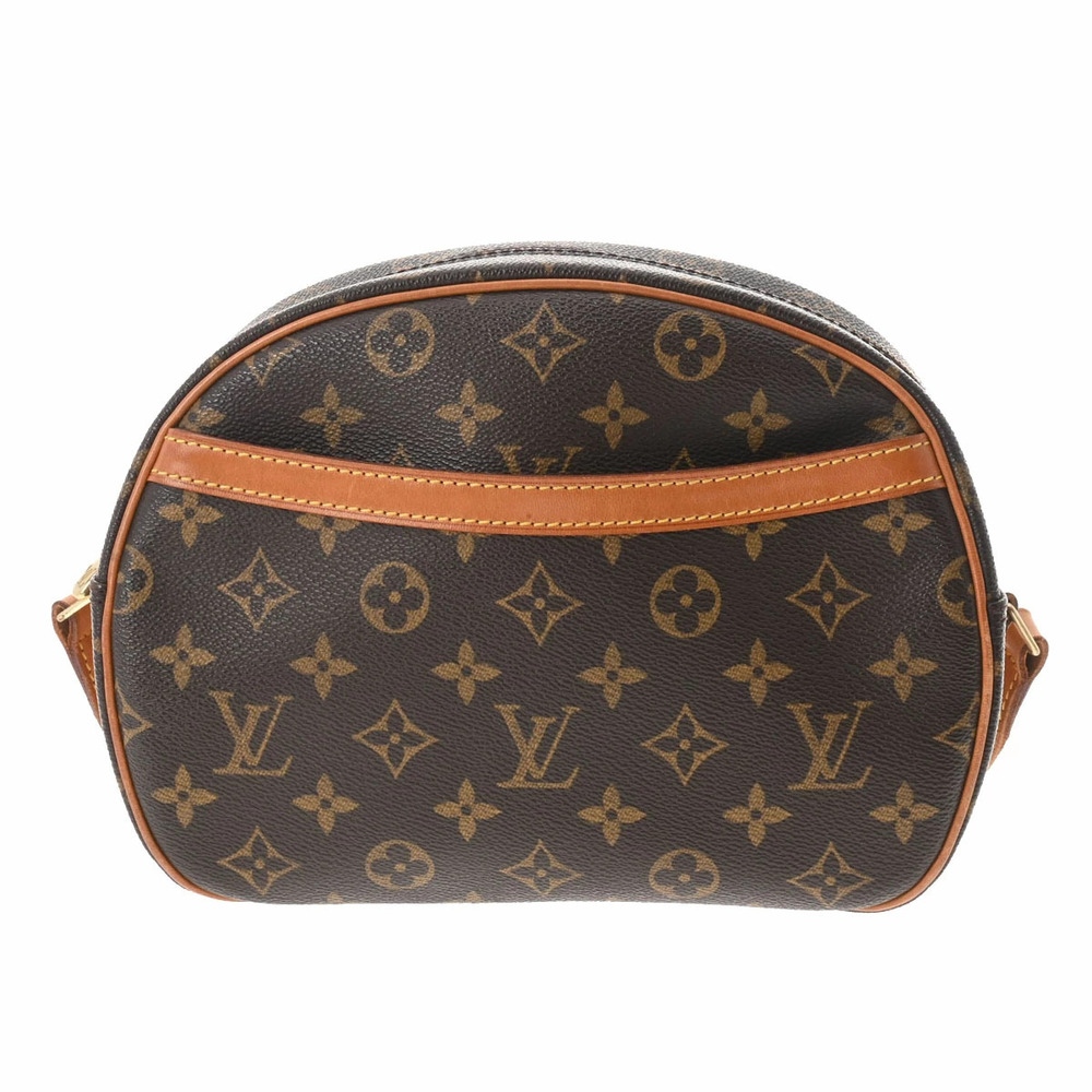 LOUIS VUITTON Monogram Blois Brown Canvas Shoulder Bag